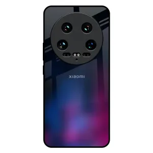 Lightweight Build Quality Pink Smudge Glass Case for Mi 14 Ultra 5G