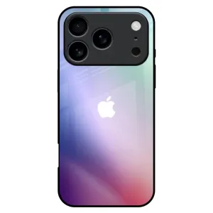 Abstract Holographic Glass Case for iPhone 17 Pro Max Elegant Appearance professional accessory