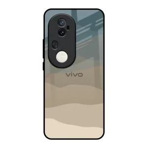 Abstract Mountain Pattern Glass Case for Vivo T4 Ultra 5G Durable Protection Layer