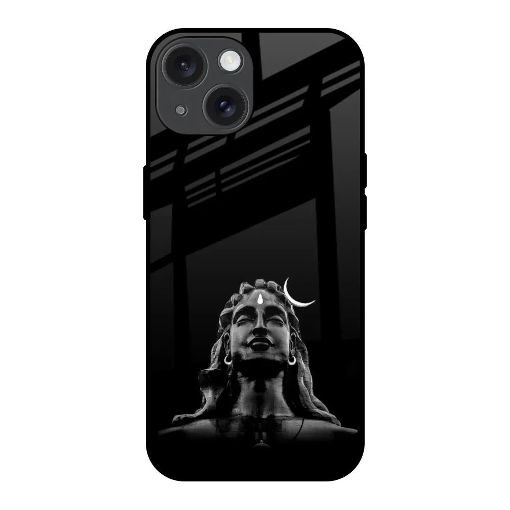 Adiyogi Glass Case for iPhone 15 Matte Surface