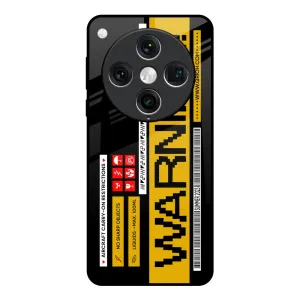 Aircraft Warning Glass Case for Oppo Find x8 Pro Sporty Appeal