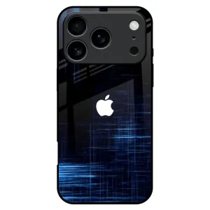 Durable Frame Light Touch Blue Scratch Glass Case for iPhone 17 Pro Max