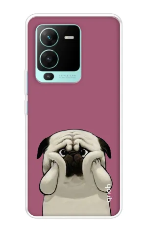 Comfort Fit Edge Chubby Dog Soft Cover for Vivo V25 Pro