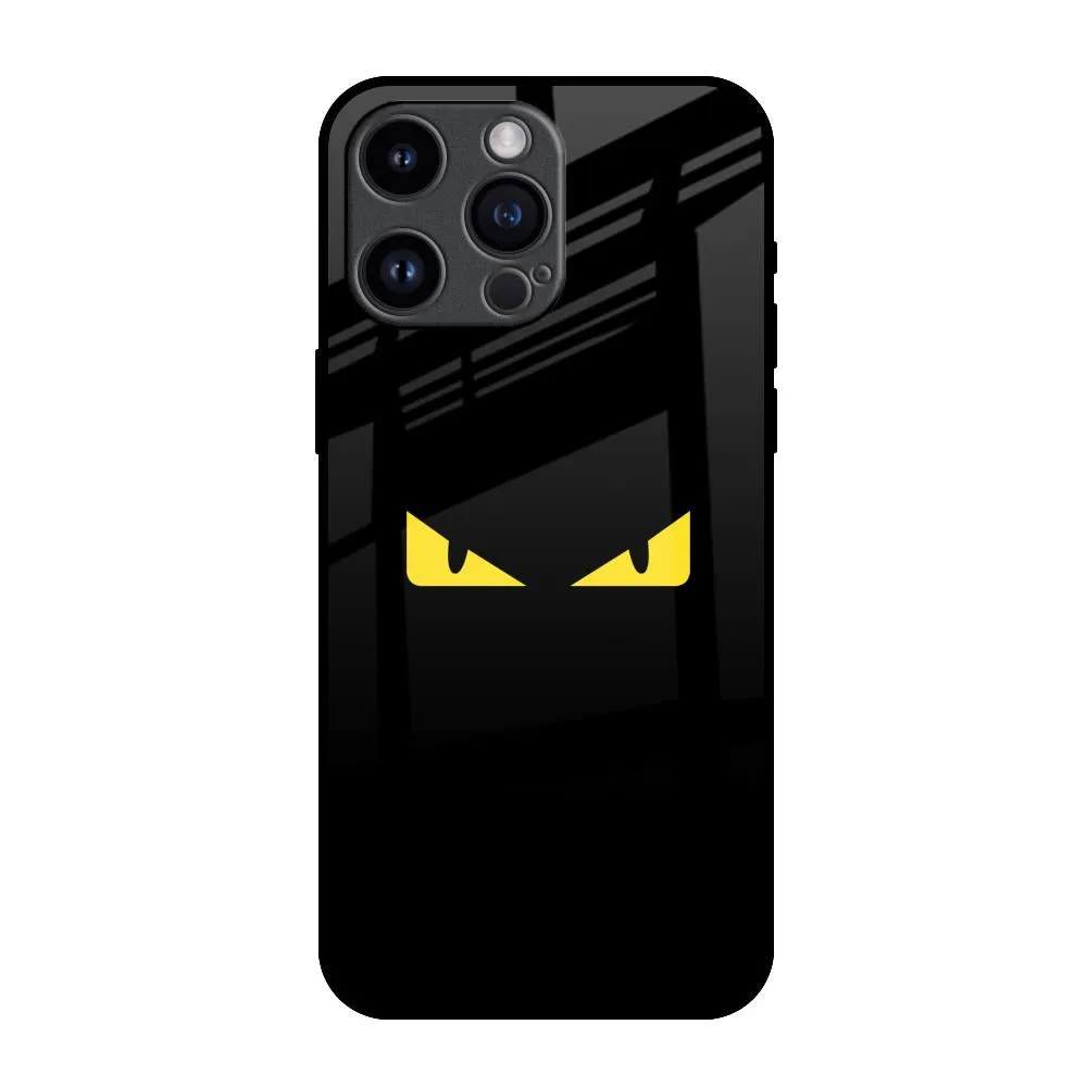 Eyes On You Glass Case For iPhone 14 Pro Max Elegant Surface Texture