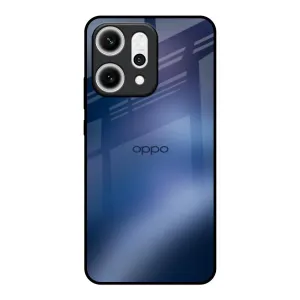 Refined Protection Luxury Detail Dark Sea Glass Case for Oppo Reno14 5G