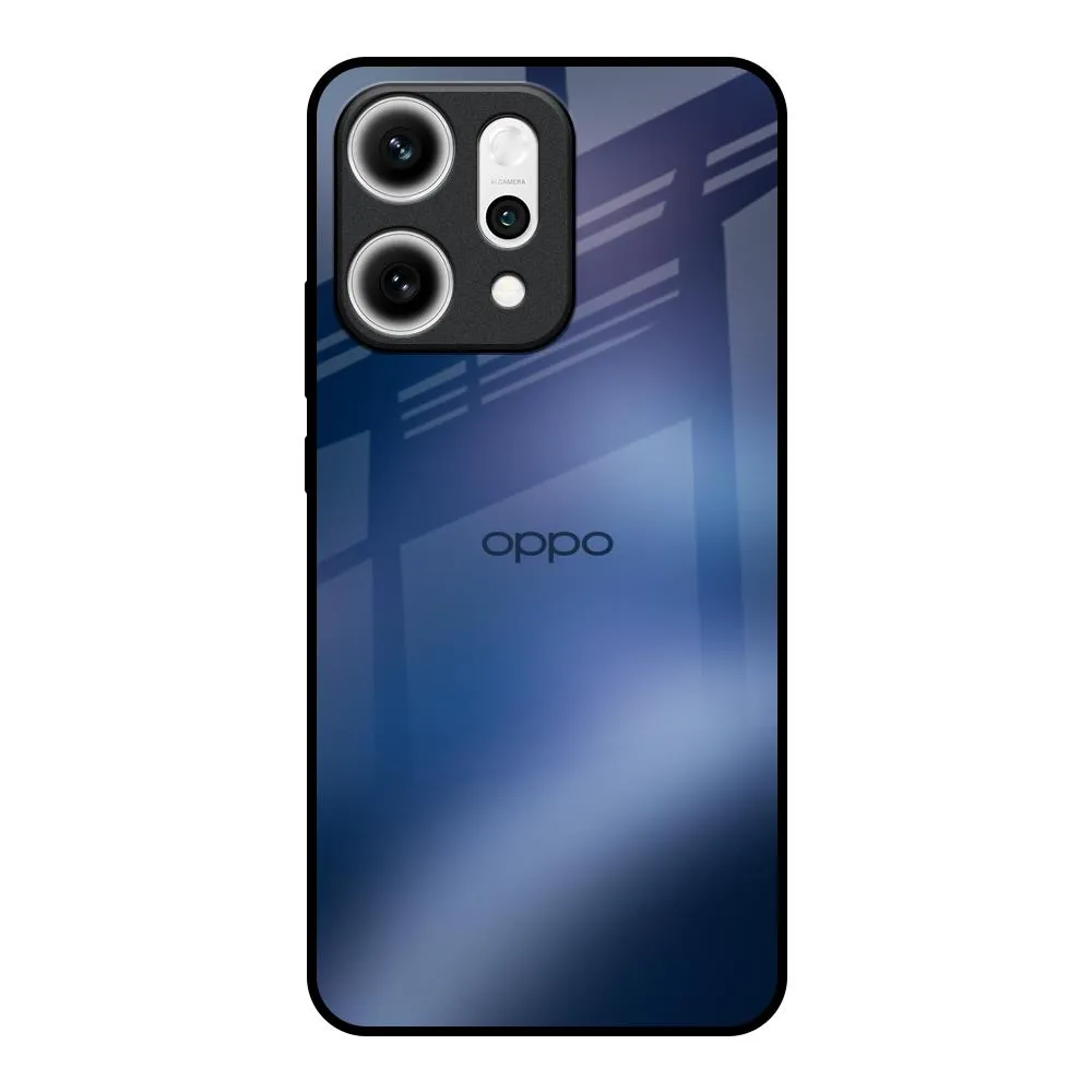 Refined Protection Luxury Detail Dark Sea Glass Case for Oppo Reno14 5G