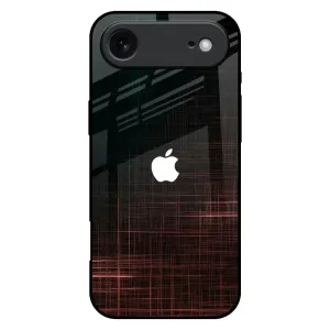 Refined Style Wooden Mat Glass Case for iPhone 17 Air