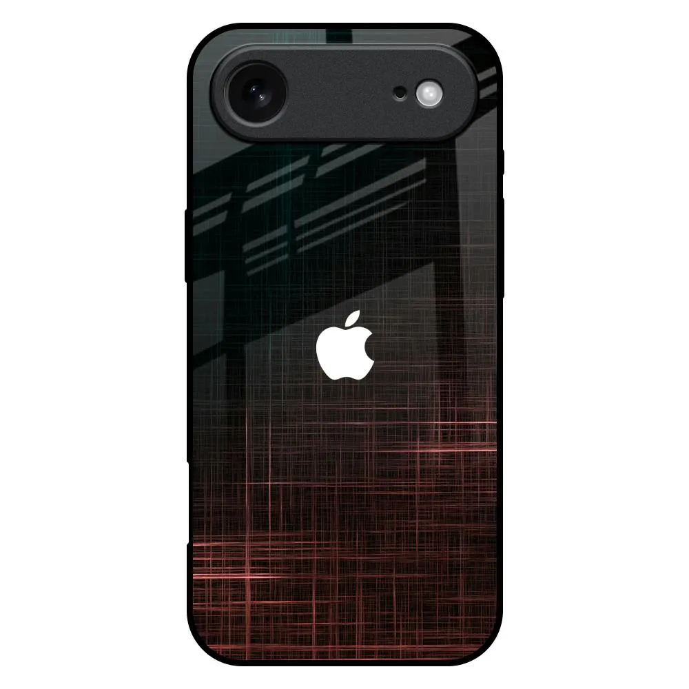 Refined Style Wooden Mat Glass Case for iPhone 17 Air