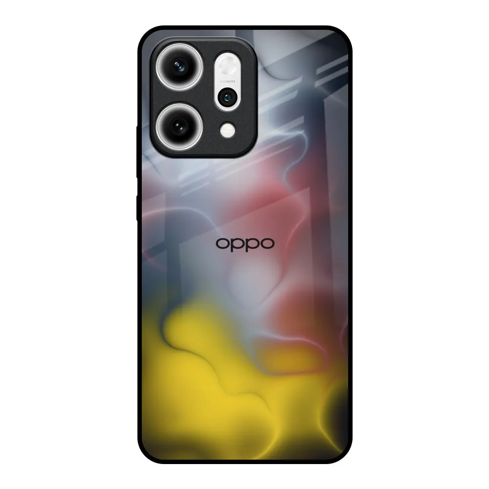 Comfort Design Layer Colorful Smoke Glass Case for Oppo Reno14 5G
