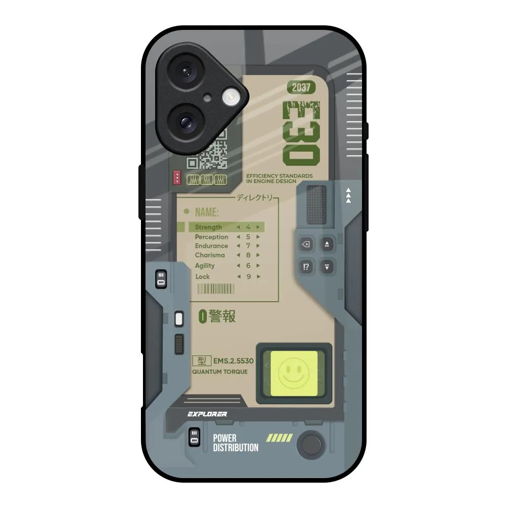 Art Station Glass Case for iPhone 16 Dual Layer