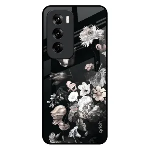 Matte Pattern Artistic Mural Glass Case for Oppo Reno 12 Pro 5G