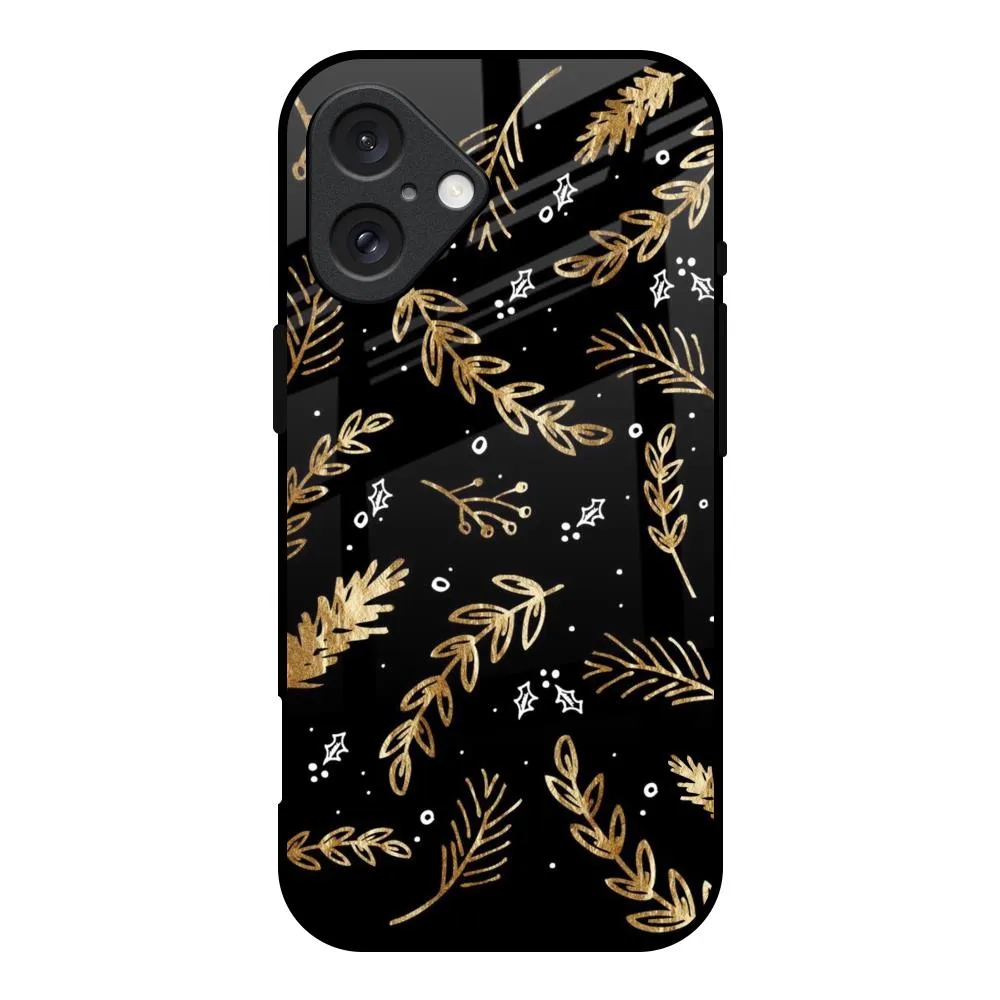 Autumn Leaves Glass Case for iPhone 16 Lightweight texture Urban Texture