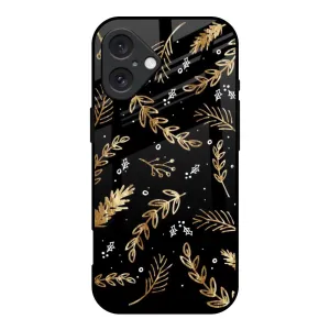 Autumn Leaves Glass Case for iPhone 16 Lightweight texture Urban Texture