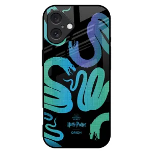 Basilisk Glass Case for iPhone 16 Plus Protective Structure Durable Edge Layer