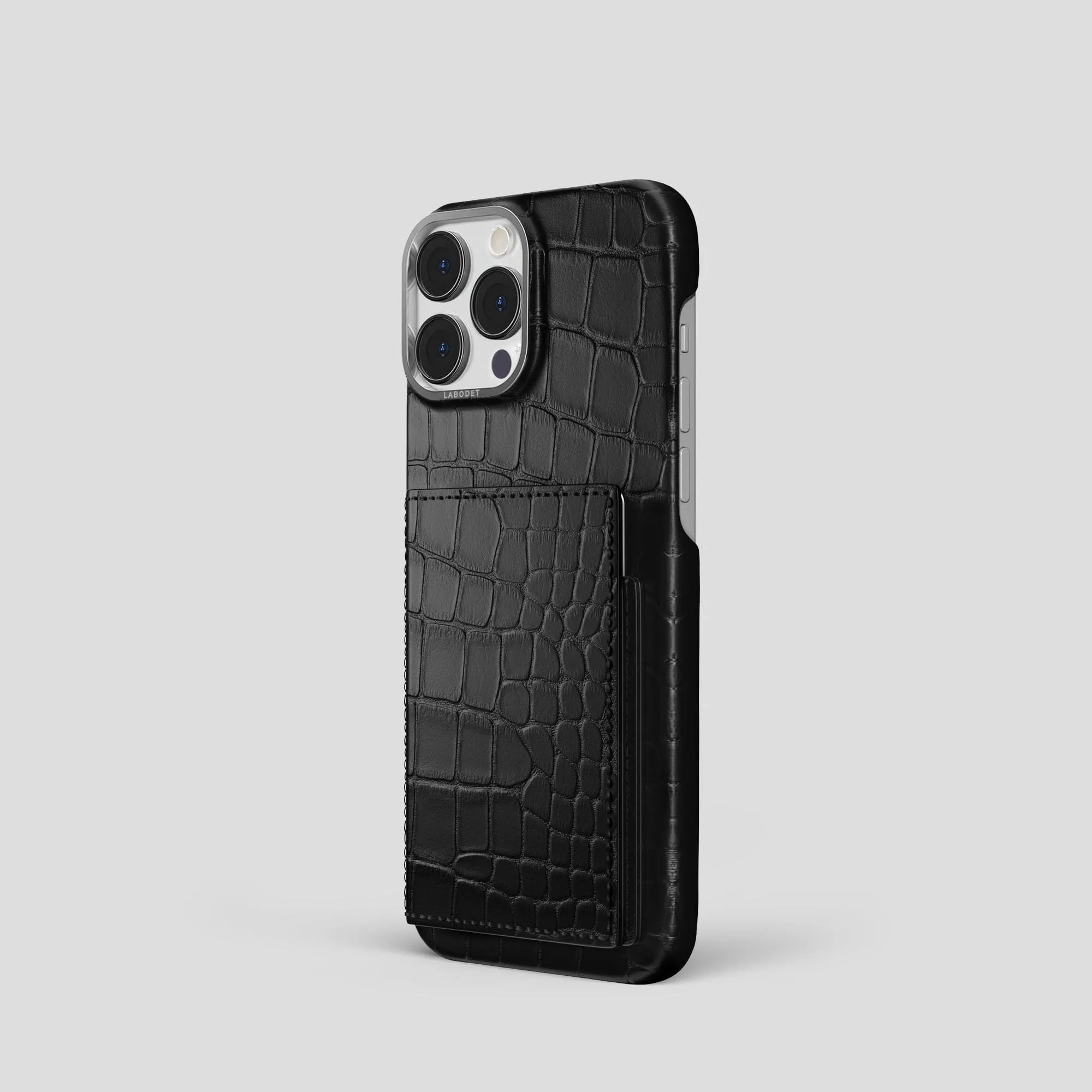 Bi-Fold Case For iPhone 15 Pro In Alligator Durable Design Protective Edge