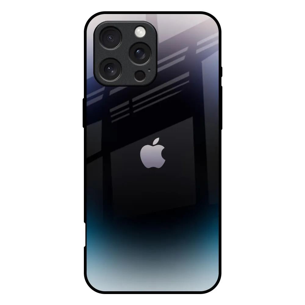 Unique Artwork Soft Cushion Black Obsidian Glass Case for iPhone 16 Pro Max