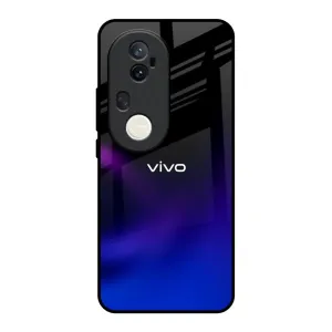 Black Onyx Glass Case for Vivo T4 Ultra 5G Flexible Build Form Unique Artwork