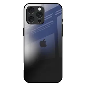 Black Tourmaline Glass Case for iPhone 16 Pro Max Flexible Fit Durable Edge