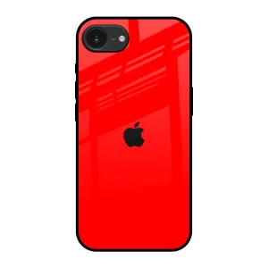 Blood Red Glass Case for Apple iPhone 16e Water Resistant Premium Pattern Design