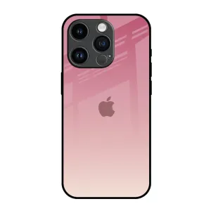 Blooming Pink Glass Case for iPhone 14 Pro Matte Detail Smooth Layer