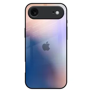 professional accessory Flexible frame Blue Mauve Gradient Glass Case for iPhone 17 Air