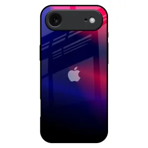 Blue Ombre Glass Case for iPhone 17 Air Protective Form