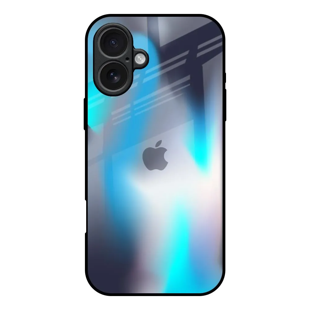 Blue Swan Shadow Glass Case for iPhone 17 Frosted surface Minimal Grip