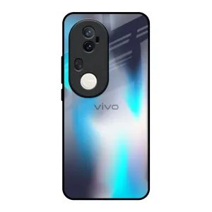 Blue Swan Shadow Glass Case for Vivo T4 Ultra 5G Premium Feel Layer