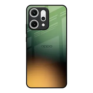 Blurry Forest Glass Case for Oppo Reno14 5G Bold colors