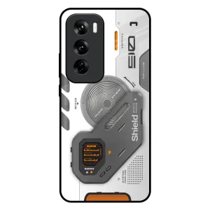 Liberty Cyber Glass Case for Oppo Reno 12 5G Smooth Fit