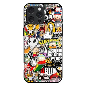 Edge Protection Boosted Glass Case for iPhone 16 Pro Max