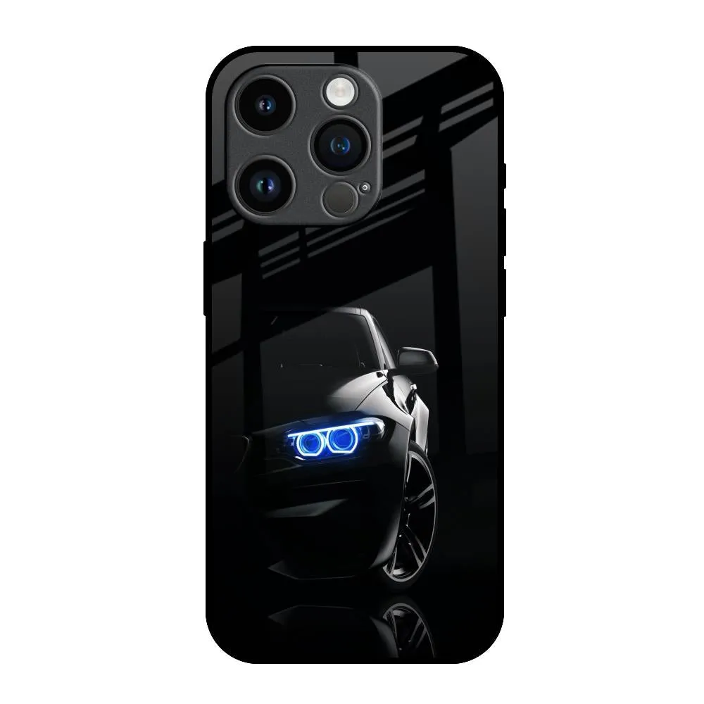 Drop Shield Slim Design Car In Dark Glass Case for iPhone 14 Pro