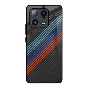 Carbon Inspired Glass Case for Mi 13 Pro Soft Surface Layer Compact Edge