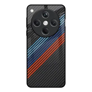 Unisex Design Carbon Inspired Glass Case for Oppo Find X8 5G
