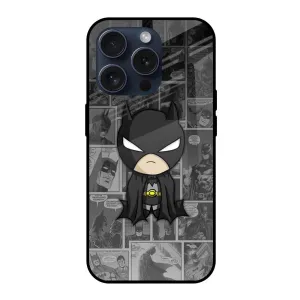 Urban Fashion Protective Surface Cartoon Art Glass Case for iPhone 15 Pro