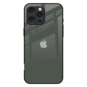 Charcoal Glass Case for iPhone 16 Pro Max Flexible Layer Design