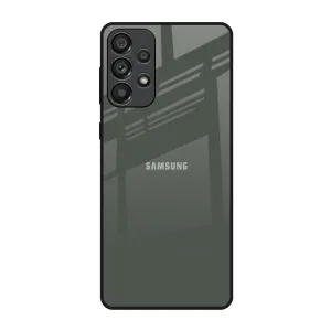 Charcoal Glass Case for Samsung Galaxy A73 5G Rugged Grip Flexible Edge Texture