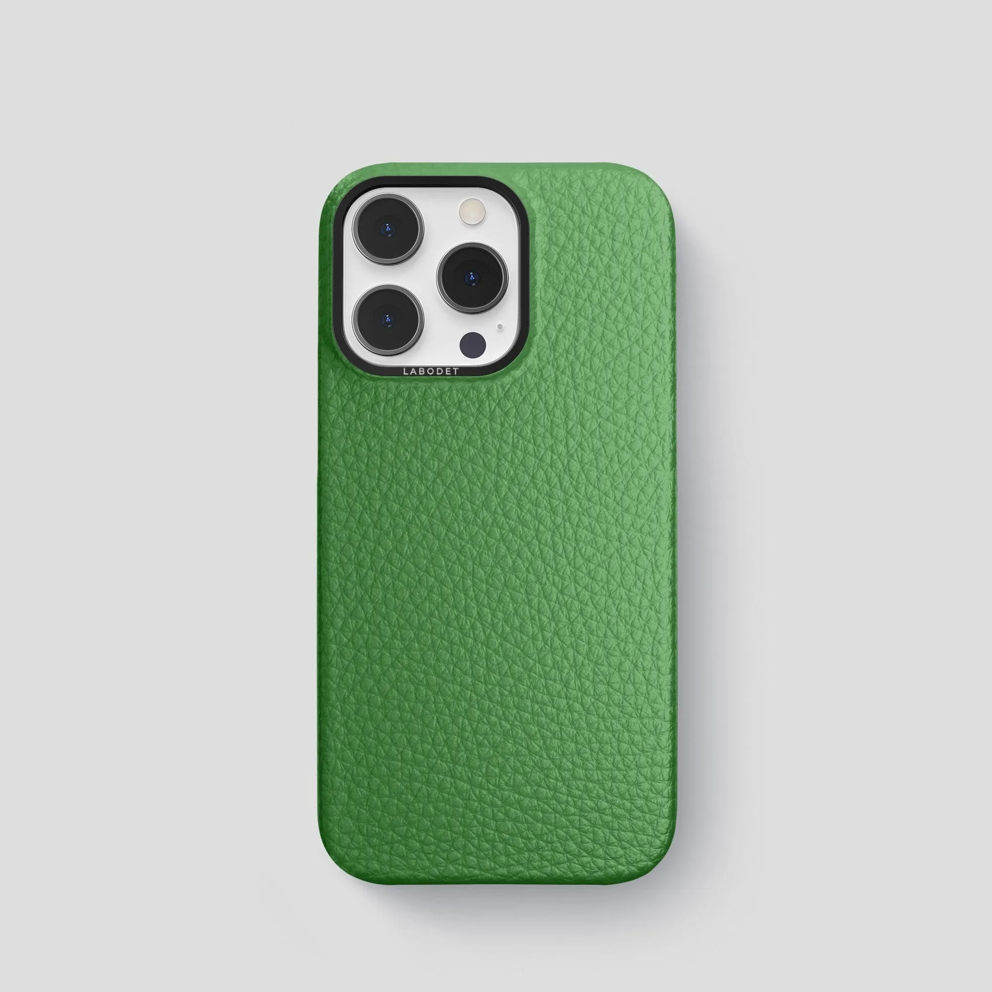 Classic Case For iPhone 15 Pro In Calf Protective Form Texture