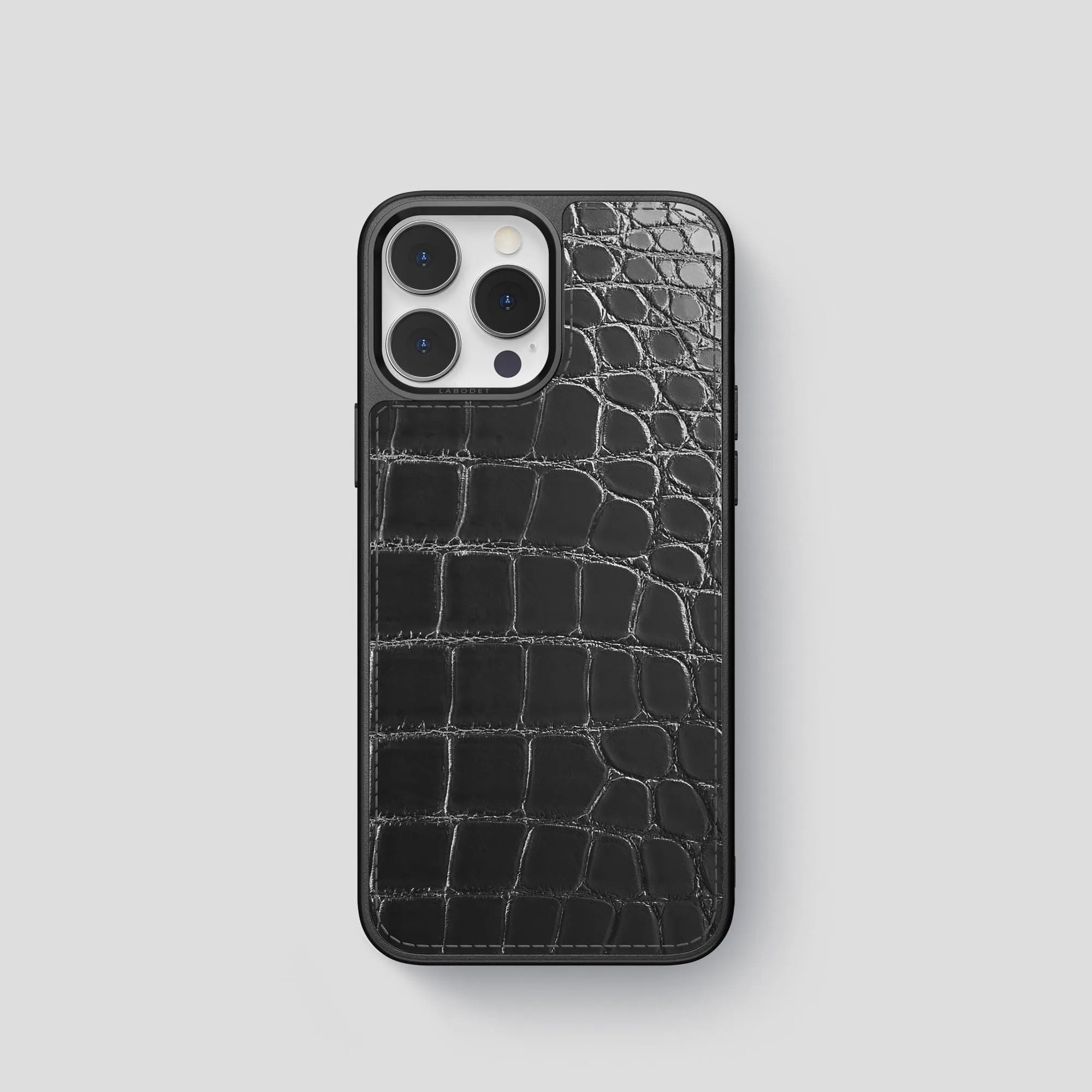 Sport Case For iPhone 15 Pro In Patina Alligator Soft Feelings Tactile Feel