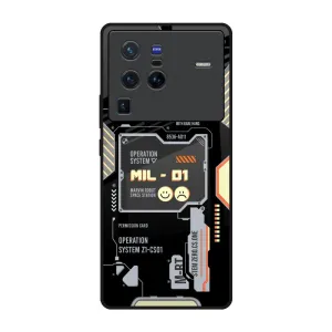 Exposed Parts Glass Case for Vivo X80 Pro 5G Transparent Edge Elegant Appearance