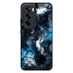 Cloudy Dust Glass Case for Oppo Reno 12 5G Urban Design