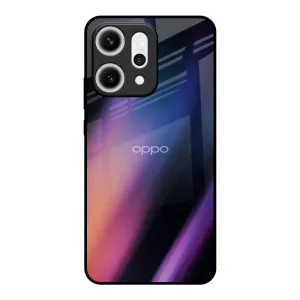 Hybrid Material Color Fluid Glass Case for Oppo Reno14 5G