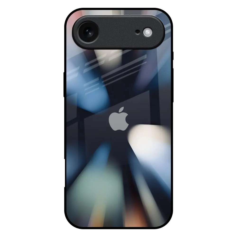 Colorful Illusion Glass Case for iPhone 17 Air daily protection