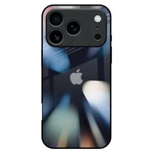 Colorful Illusion Glass Case for iPhone 17 Pro Max everyday elegance