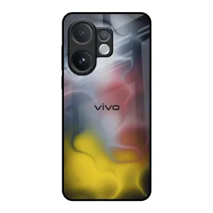Classic Grip Refined Pattern Colorful Smoke Glass Case for Vivo V60 5G