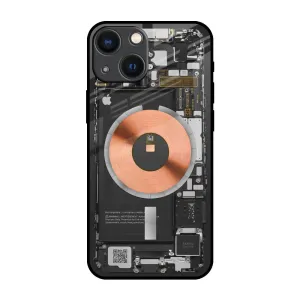 Teardown Glass Case for iPhone 14 Plus Sleek Edge Design