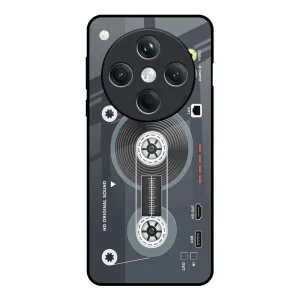 Retro Recorder Glass Case for Oppo Find X8 5G Shock Guard