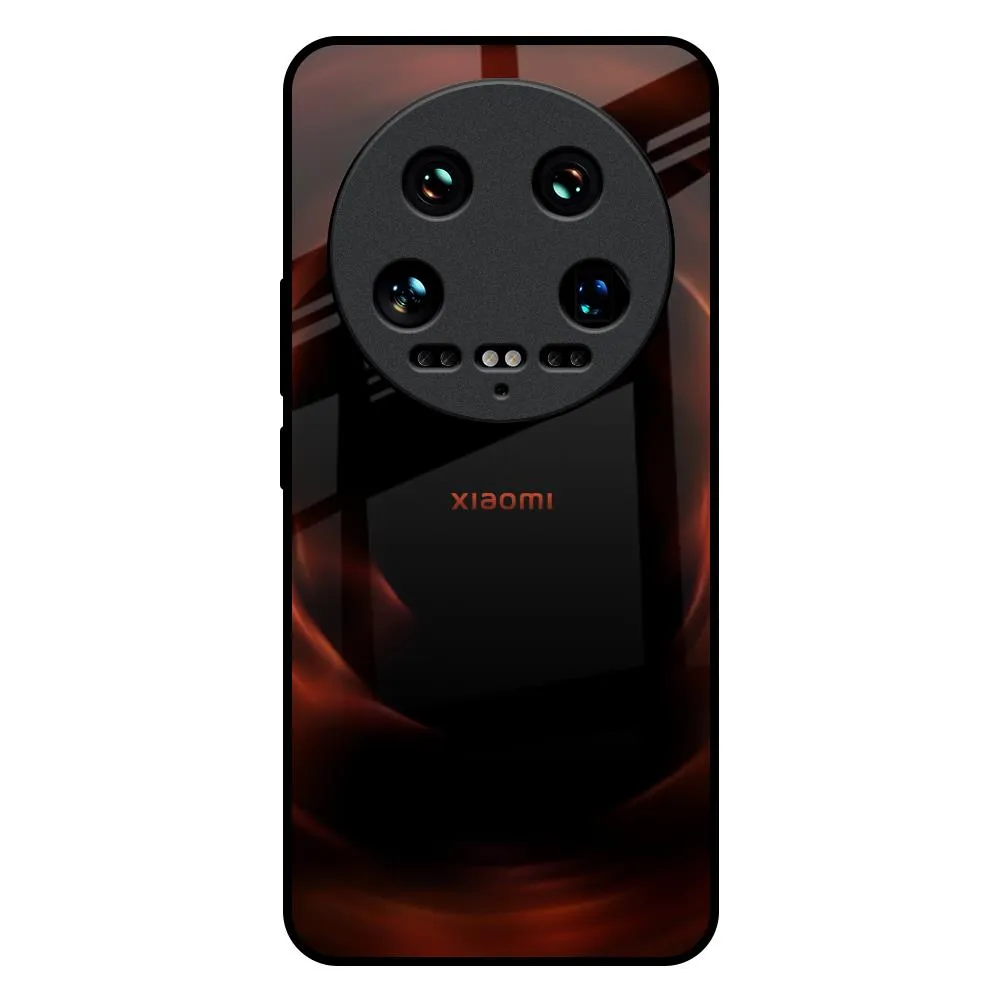 Evil Fire Glass Case for Mi 14 Ultra 5G Hybrid Material Polished Finish