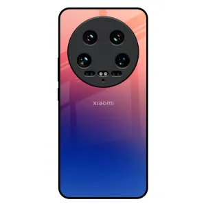 Desk Companion Durable Shape Dual Magical Tone Glass Case for Mi 14 Ultra 5G