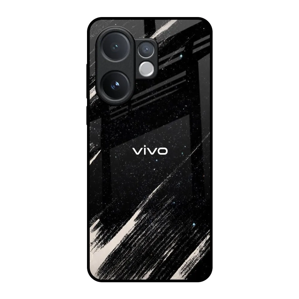 Water Resistant Perfect Fit Galaxy Art Glass Case for Vivo V60 5G